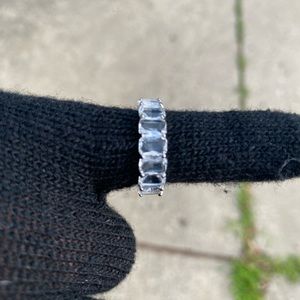 Woman’s diamond ring